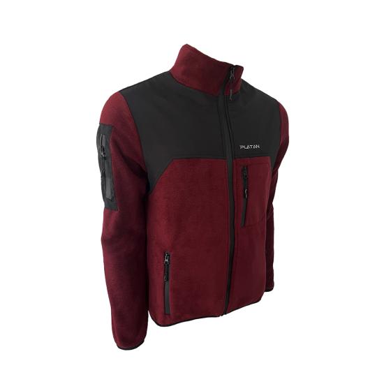 Platan Coat Ones-P Outdoor Polar Mont - Ceket Bordo Unisex